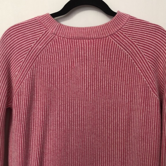 Jack Wills Crew Neck Ribbed Sweater -Pink - Picture 6 of 10
